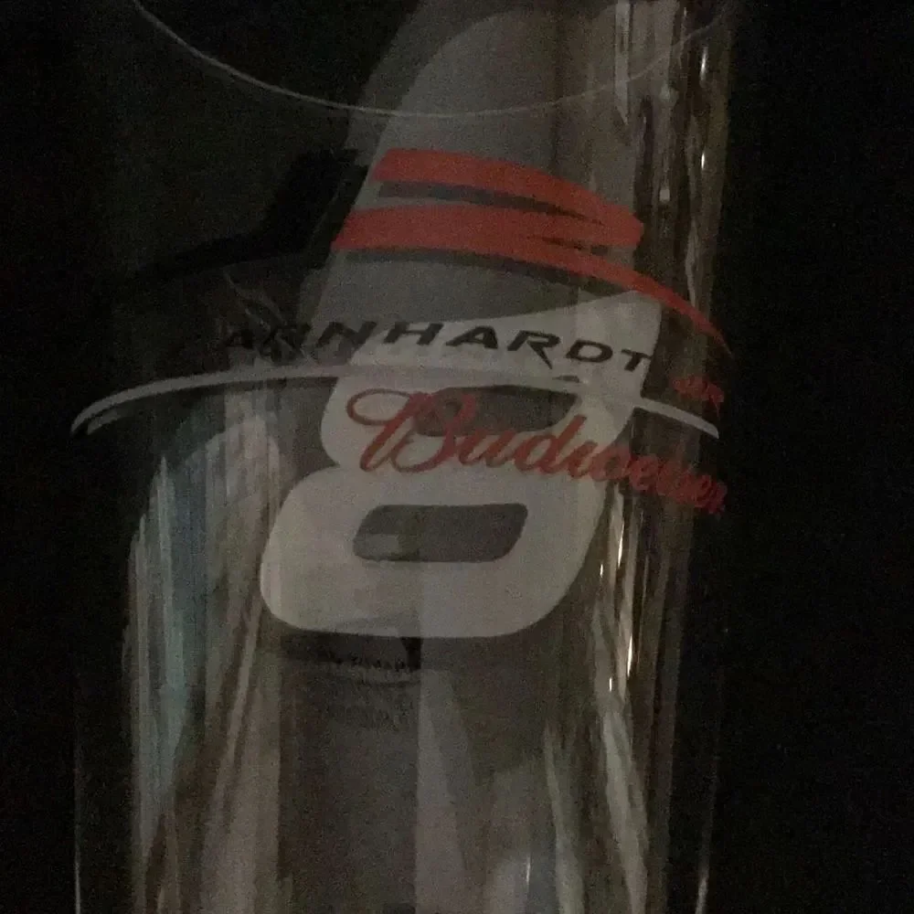 Beer glass Dale Earnhardt Junior Budweiser